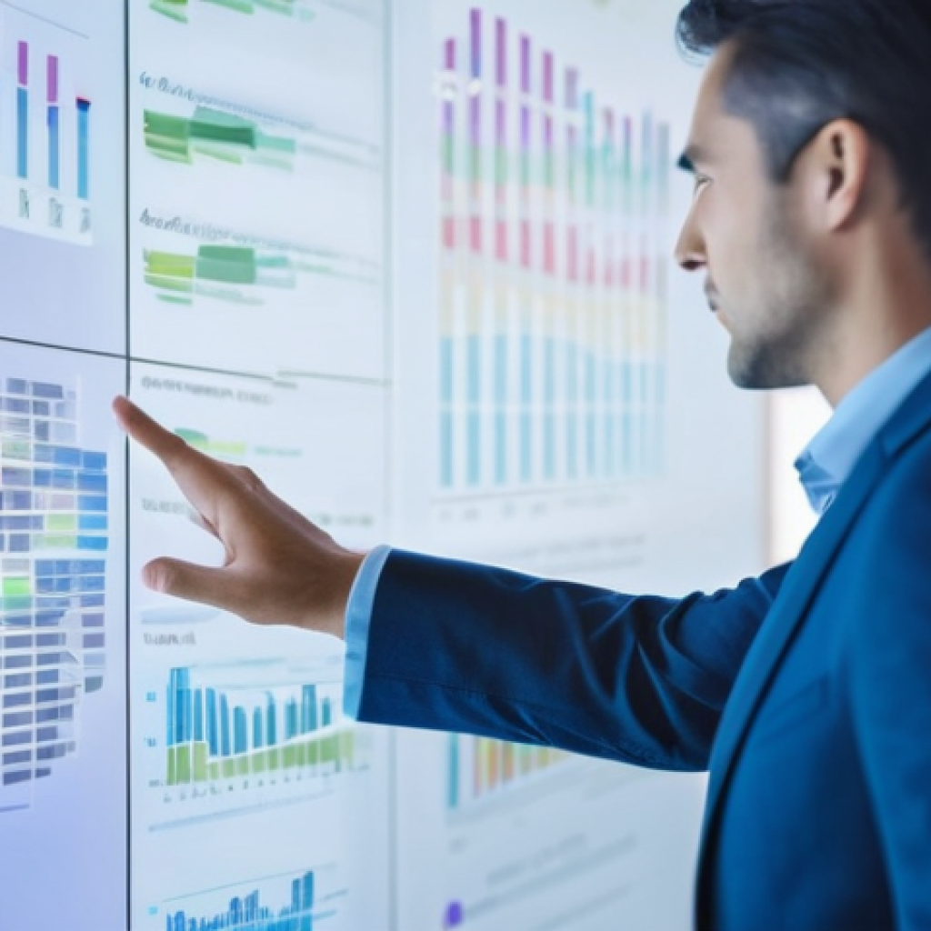지식 합성의 실용적 적용 예시 - **Prompt 1: Strategic Insight from Data Synthesis**
A diverse, professional person in their late...