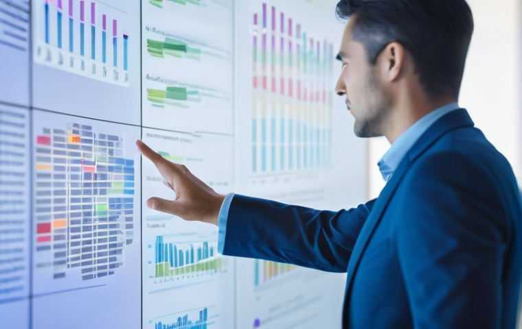 지식 합성의 실용적 적용 예시 - **Prompt 1: Strategic Insight from Data Synthesis**
    A diverse, professional person in their late...